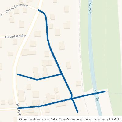 Zehmener Straße Böhlen Großdeuben 