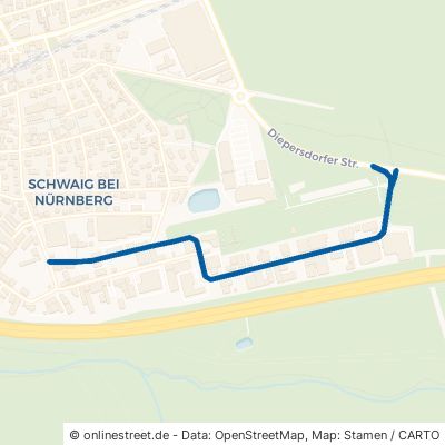 Haimendorfer Straße Schwaig bei Nürnberg Schwaig 
