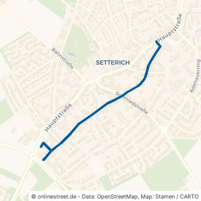 Schnitzelgasse Baesweiler Setterich 