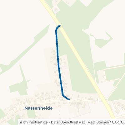 Teschendorfer Straße Löwenberger Land Nassenheide 