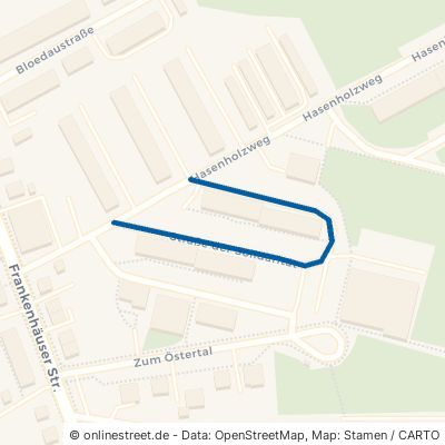 Straße der Solidarität Sondershausen 
