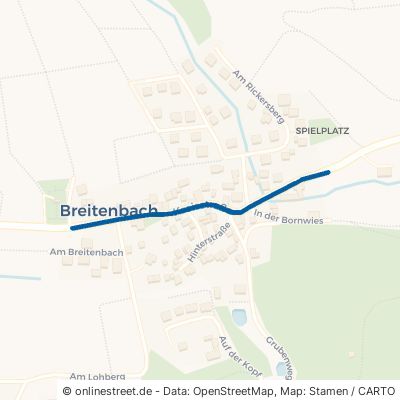Kreisstraße Ehringshausen Breitenbach 