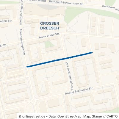 Von-der-Schulenburg-Straße Schwerin Großer Dreesch 