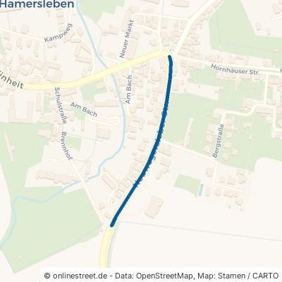 Neuwegersleber Straße Am Großen Bruch Hamersleben 