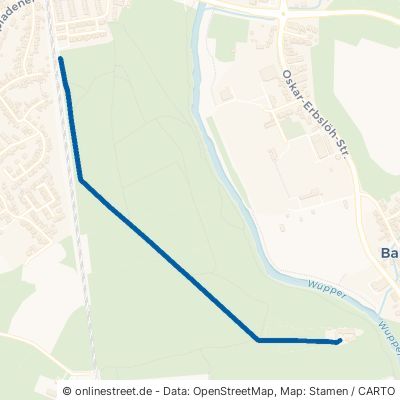 Haus-Vorster-Weg Leichlingen Balken 