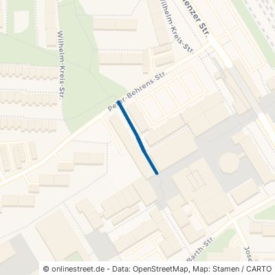 Hermann-Ehlers-Straße Düsseldorf Garath 
