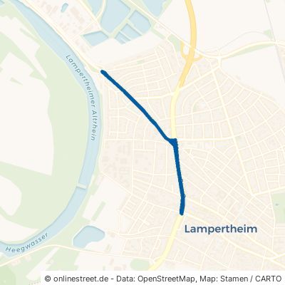 Wormser Straße Lampertheim 