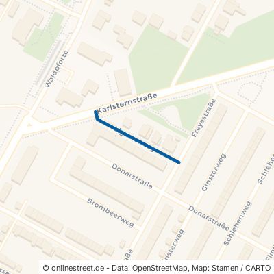 Ligusterweg 68305 Mannheim Gartenstadt Gartenstadt