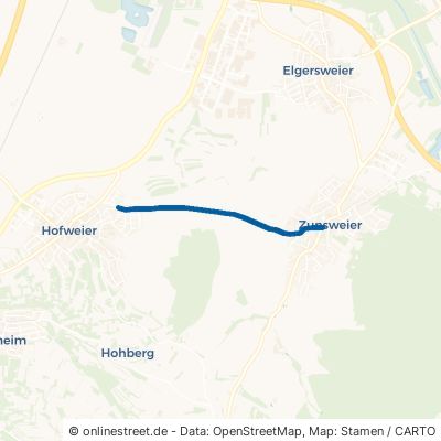 Hofweierstraße Offenburg Zunsweier 
