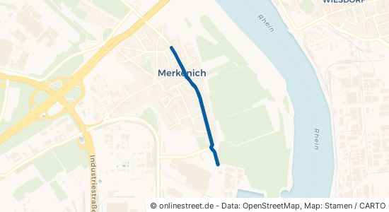 Merkenicher Hauptstraße Köln Merkenich 