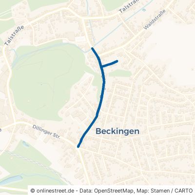 Bergstraße Beckingen 
