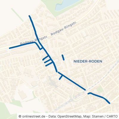 Frankfurter Straße Rodgau Nieder-Roden 