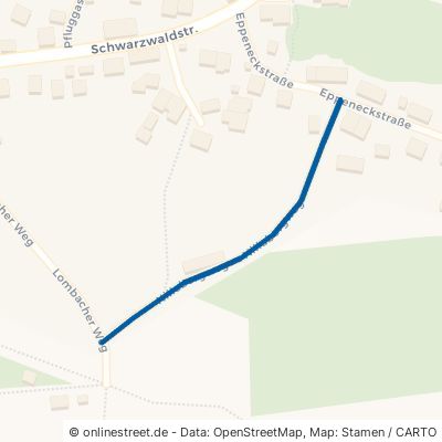 Nillabergweg Freudenstadt Dietersweiler 