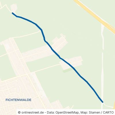Bliesendorfer Weg Beelitz Fichtenwalde 