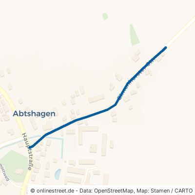 Elmenhorster Straße Wittenhagen Abtshagen 