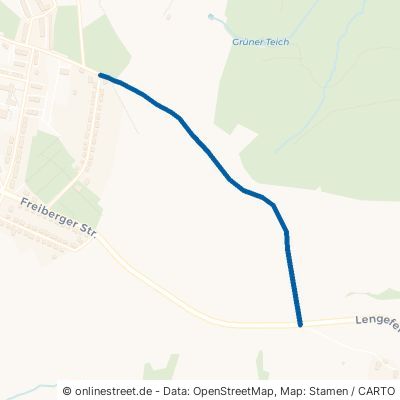 Alter Leichenweg Pockau-Lengefeld Lengefeld 