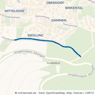 Reuteweg Ebringen Talhausen 