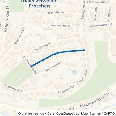 Goethestraße Thaleischweiler-Fröschen Thalfröschen 