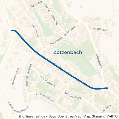 Bahnhofstraße Rimbach Zotzenbach 