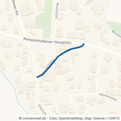 Alte Schulstraße Winkelhaid Penzenhofen 