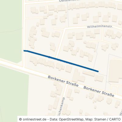 Zisterzienserstraße Borken Borkenwirthe/Burlo 