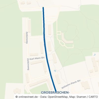 Karl-Marx-Straße Großräschen Grenzlandsiedlung 