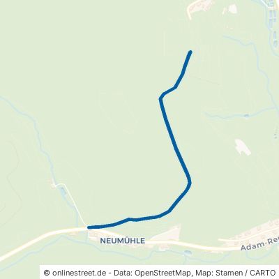 Sattelweg Heiligkreuzsteinach 
