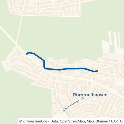 Hauptstraße Limeshain Rommelhausen 
