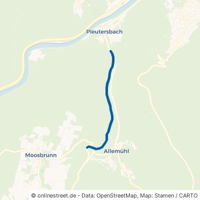 Unterer Kolbenweg Schönbrunn Allemühl 