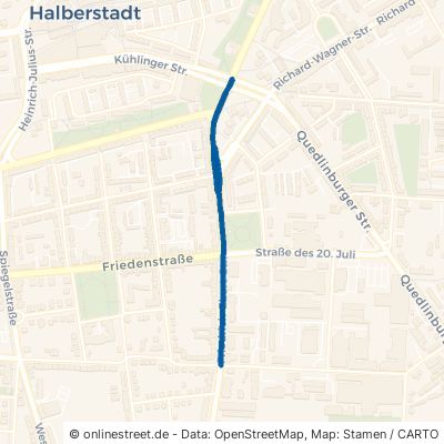 Friedrich-Ebert-Straße Halberstadt 