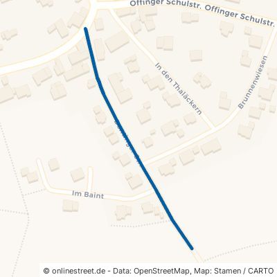 Dentinger Straße Uttenweiler Offingen 