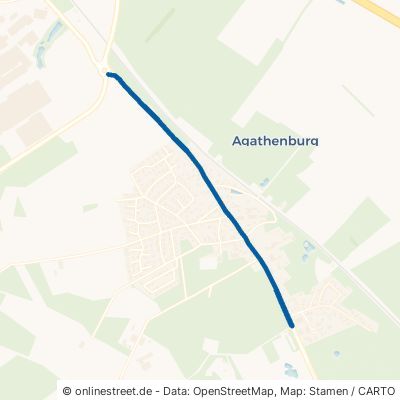 Hauptstraße Agathenburg 