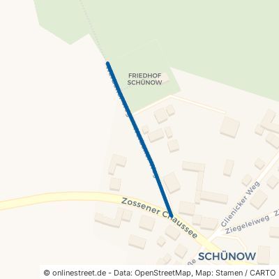 Werbener Weg 15806 Zossen Schünow 