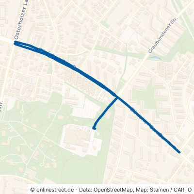 Züricher Straße Bremen Ellenerbrok-Schevemoor Osterholz