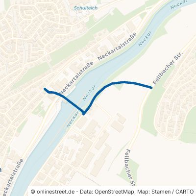 Brückenstraße Remseck am Neckar Aldingen 