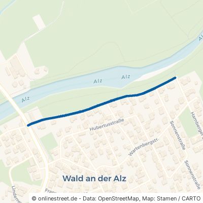 Wehrstraße Garching an der Alz Wald a.d.Alz 