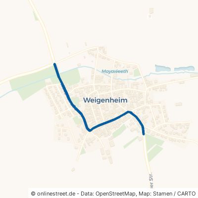 Hauptstr. Weigenheim Weigenheim 