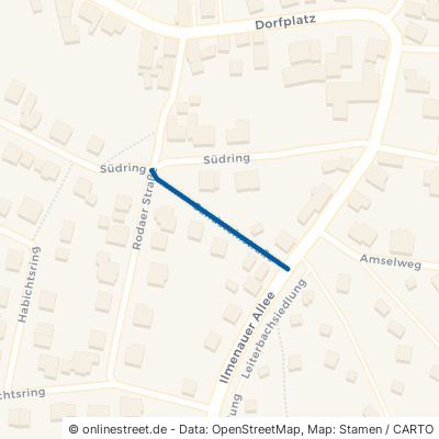 Sandsteinstraße Ilmenau Oberpörlitz 