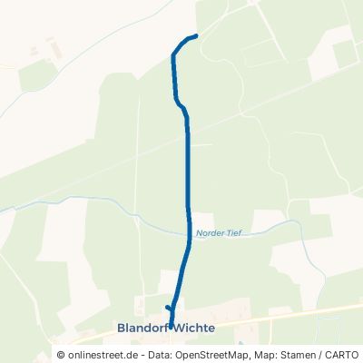 Lottjeshausener Straße Hage Blandorf-Wichte 