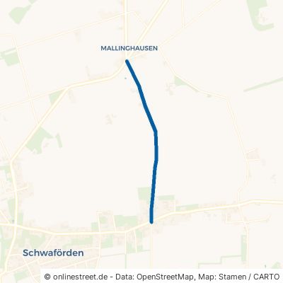 Mallinghäuser Straße Schwaförden 