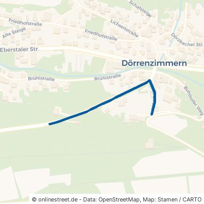 Neue Straße Ingelfingen Garnberg 