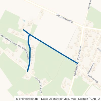 Nachtigallenweg Goch Pfalzdorf 