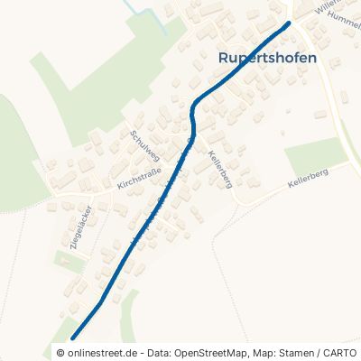 Hauptstraße Attenweiler Rupertshofen 
