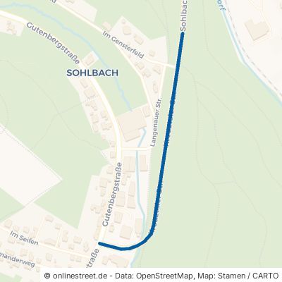 Kreuztaler Straße Siegen Sohlbach 