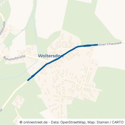 Berliner Chaussee Nuthe-Urstromtal Woltersdorf 