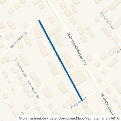 Straße der Deutschen Einheit Rotenburg an der Fulda 
