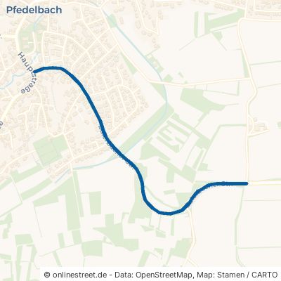 Baierbacher Straße Pfedelbach 