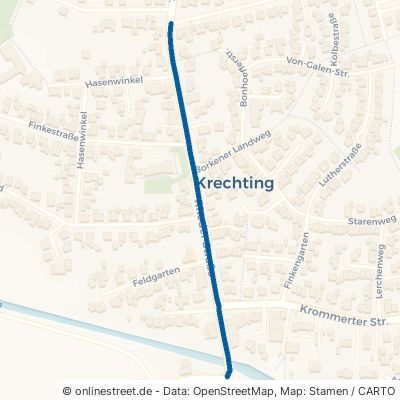 Rheder Straße Rhede Krechting 
