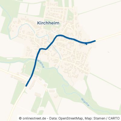 Kirchheimer Hauptstraße Amt Wachsenburg Kirchheim 
