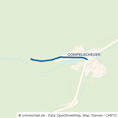 Kaltenbachweg Enzklösterle Gompelscheuer 